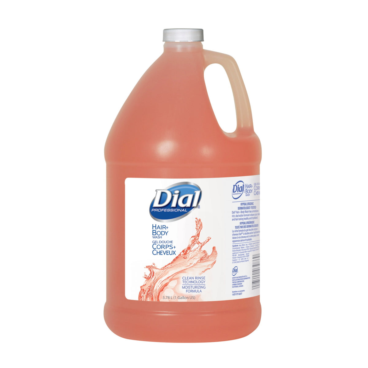 Dial® Professional Hair + Body Wash, Orange, 1 Gallon (12803986)