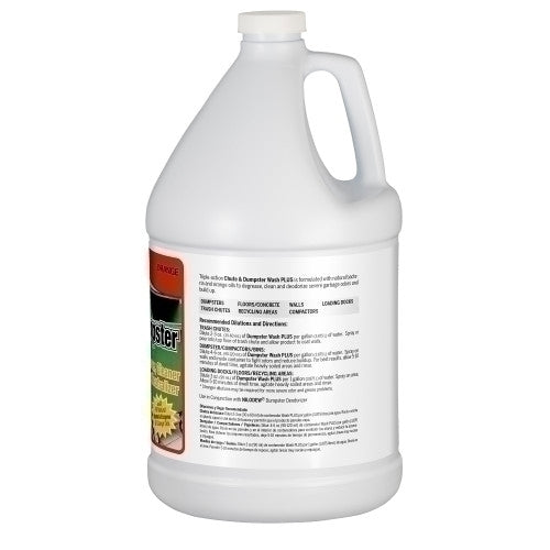 Hospeco® Chute & Dumpster Wash Plus Degreaser, Cleaner & Odor Neutralizer, 4x1 Gallon (HOS128DMPFD)