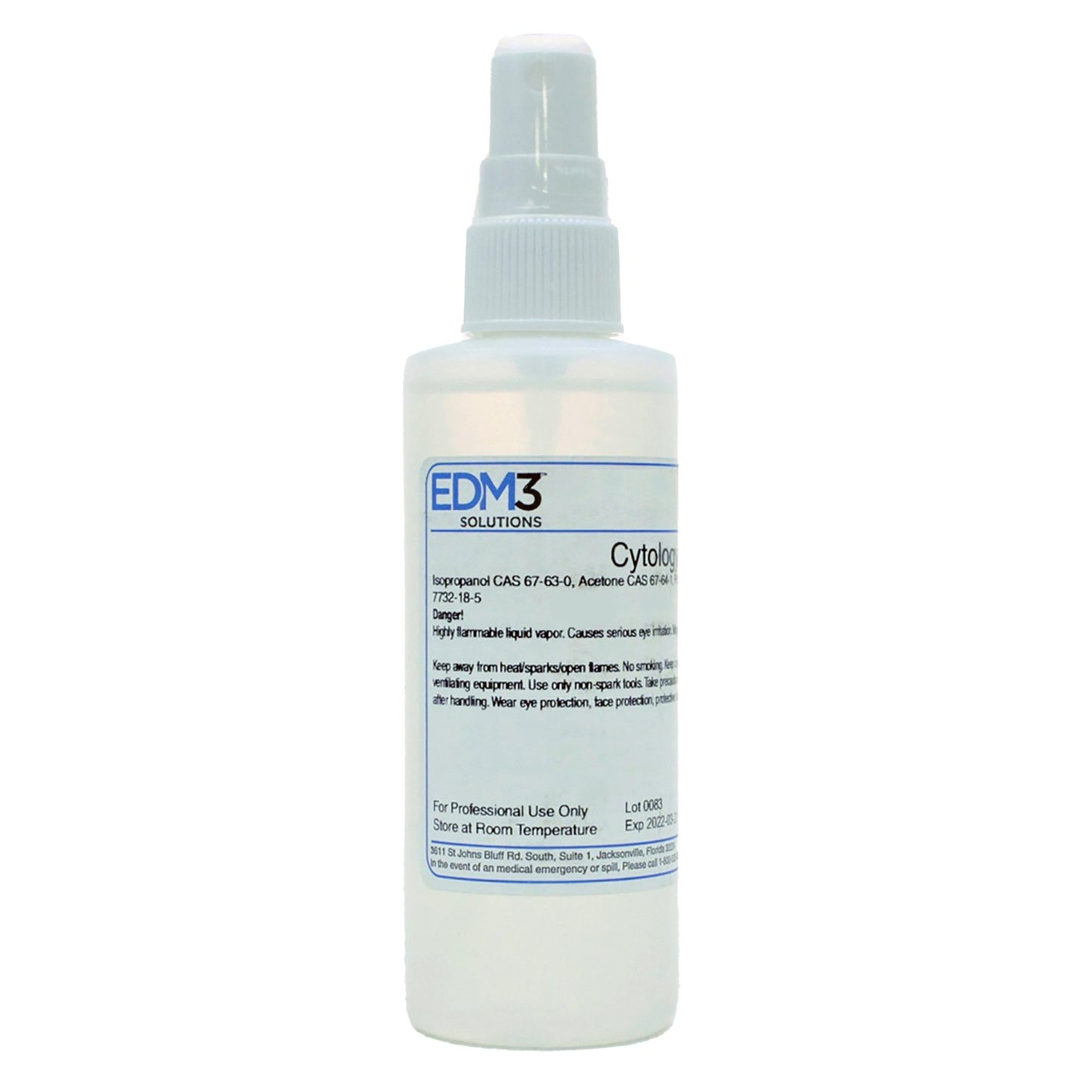 EDM 3 LLC Cytology Reagent Isopropanol / Acetone / PEG ACS Grade 96% 4 oz. (444960_EA)