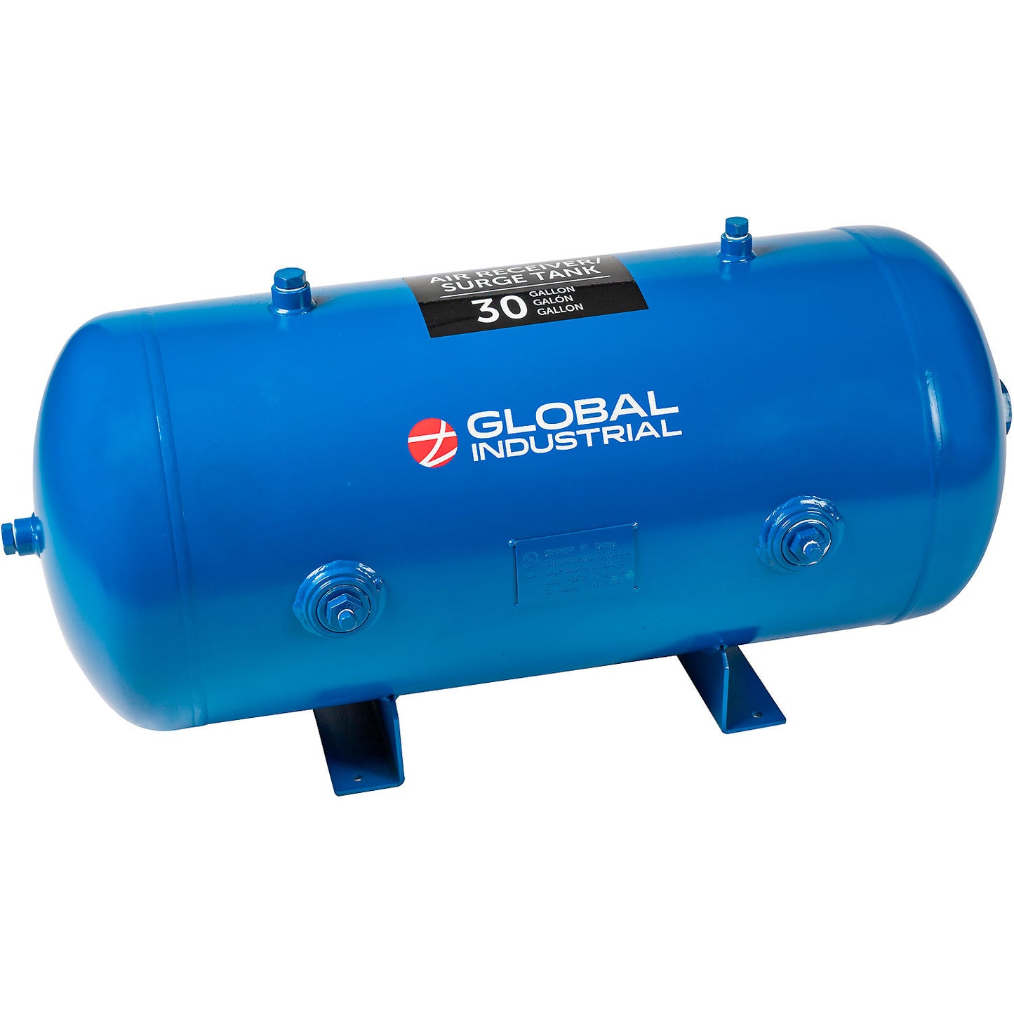 Global Industrial Air Receiver Surge Tank, 30 Gallon, 175 PSI (WB133780)