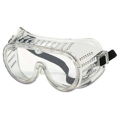 MCR Safety 2120 Standard Goggles, Small Size, Clear Lens, Elastic Strap (135-2120)