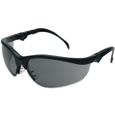 MCR Safety Klondike Plus Protective Eyewear, Gray Lens, Duramass Anti-Fog, Black Frame (135-KD312AF)