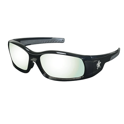 MCR Safety Swagger Safety Glasses, Indoor/Outdoor Clear Mirror Lens, Anti-Fog (135-SR119AF)