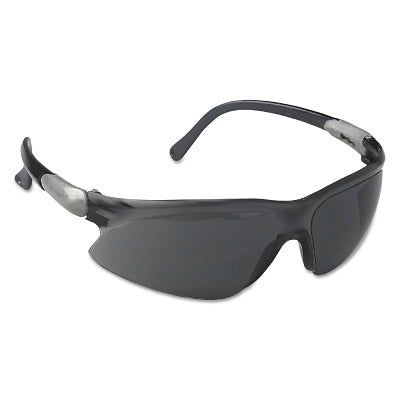 Ansell V20 Visio* Safety Eyewear, Smoke Lens, Anti-Fog, Anti-Scratch, Black Frame (412-14473)