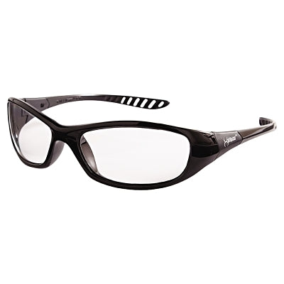 Kimberly-Clark V40 Hellraiser™ Safety Glasses, Clear Polycarbonate Lens, Uncoated, Black, Nylon (412-20539)