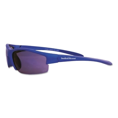 Kimberly-Clark Equalizer Safety Glasses, Blue Mirror Polycarbonate Lens, Uncoated, Blue, Nylon (412-21301)