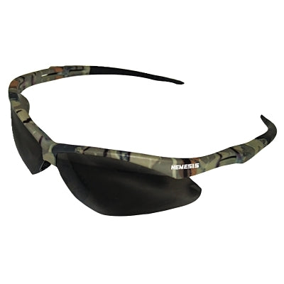 Ansell V30 Nemesis™ Safety Glasses, Smoke, Polycarbonate Lens, Anti-Fog, Camouflage Frame/Temples, Nylon (412-22609)