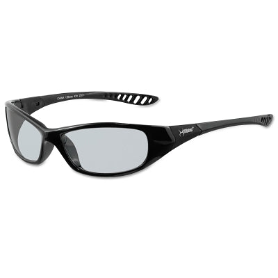 Kimberly-Clark V40 Hellraiser™ Safety Glasses, Indoor/Outdoor Polycarbonate Lens, Uncoated, Black, Nylon (412-25716)
