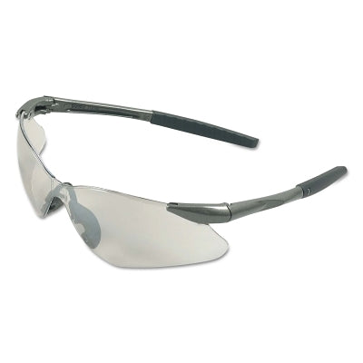 Kimberly-Clark V30 Nemesis™ VL Safety Glasses, Indoor/Outdoor, Polycarbonate Lens, Uncoated, Gunmetal No Brow Frame, Nylon (412-29112)
