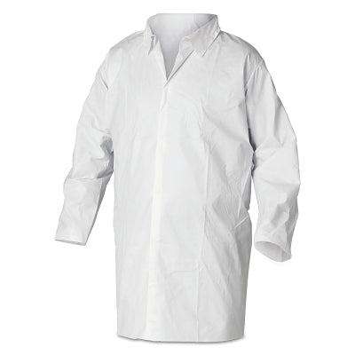 Ansell A20 SELECT Breathable Particle Protection Jacket, Large, White (412-36263)