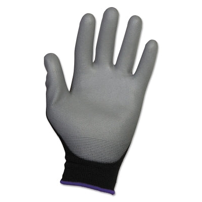 Ansell G40 Polyurethane Coated Gloves, Nylon, Size 9, Black/Gray (412-38728)