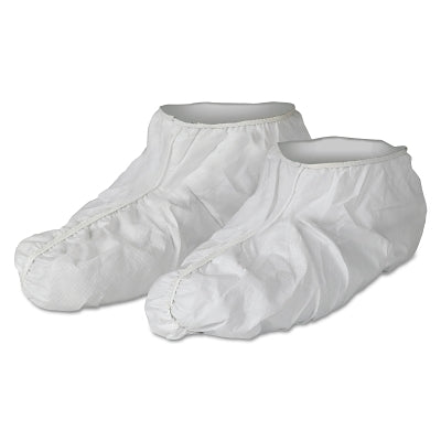 Ansell A40 Liquid and Particle Protection Shoe Cover, Universal, White (412-44490)