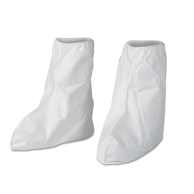 Ansell A40 Liquid and Particle Protection Boot Covers, Universal, White (412-44491)
