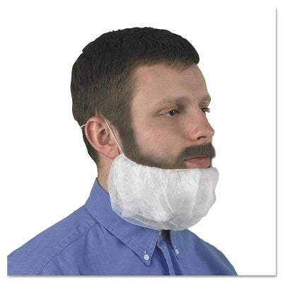 Ansell A10 Light Duty Beard Covers, X-Large, (412-66816)