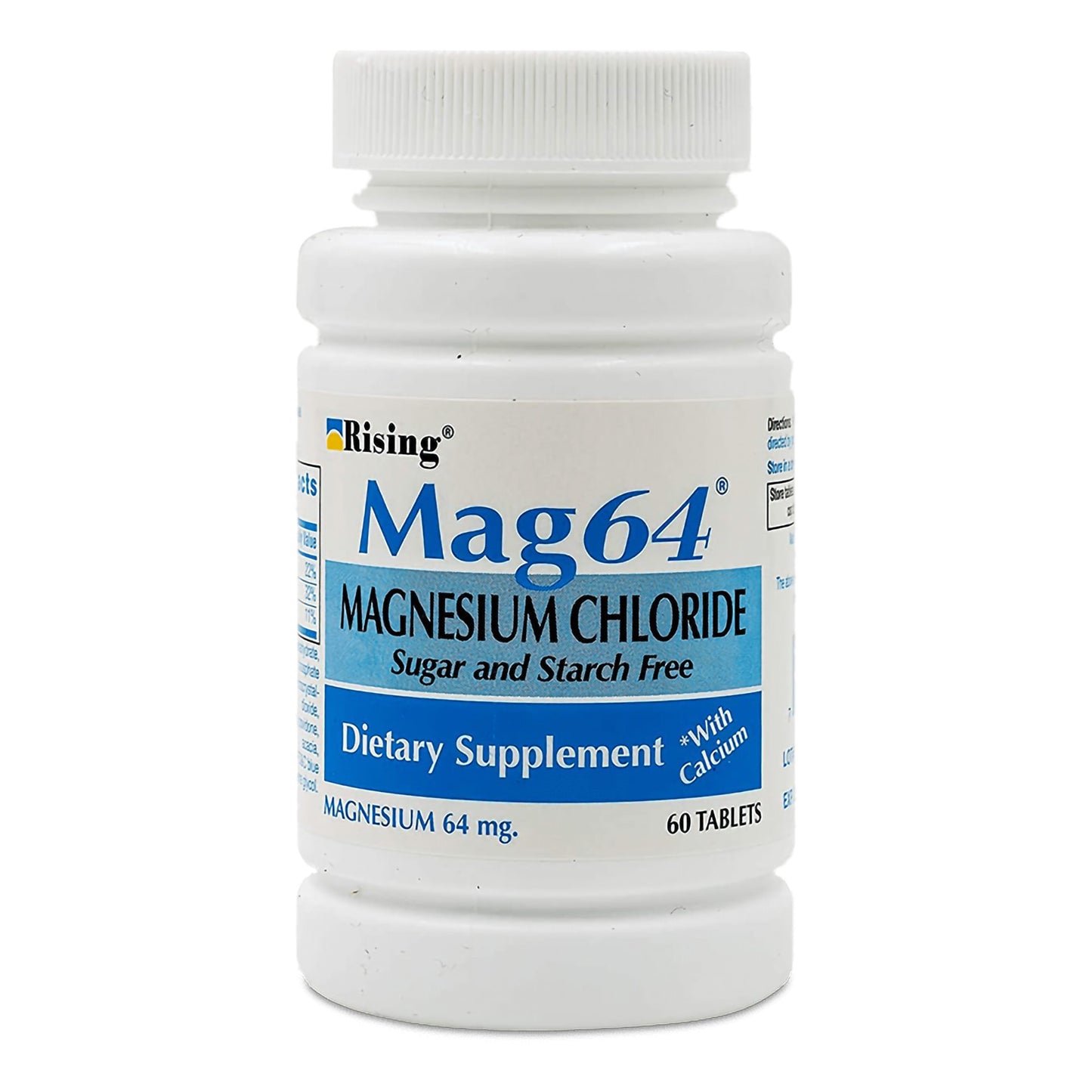 Mag 64™ Mineral Supplement Magnesium Chloride 64 mg Strength Tablet 60 per Bottle (580885_BT)
