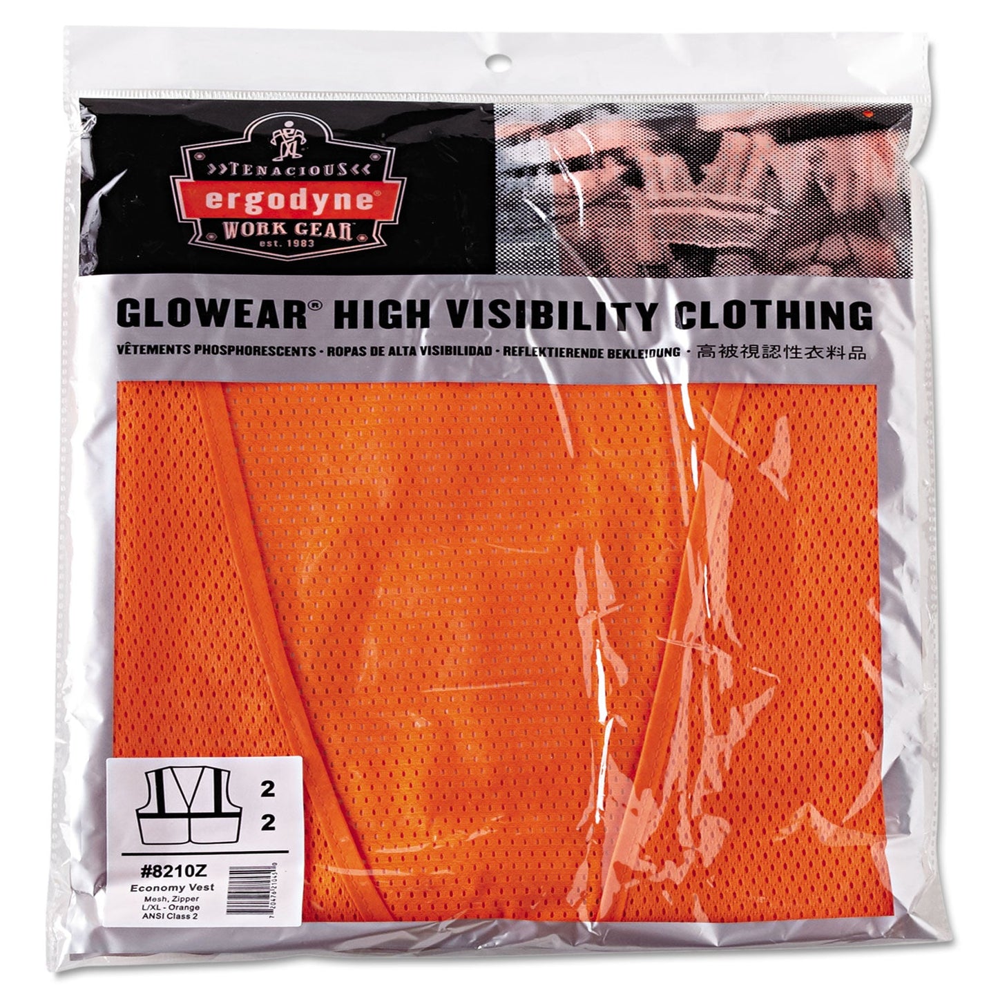 ergodyne-r-glowear-8210z-class-2-economy-vest-polyester-mesh-zipper-closure-large-to-x-large-orange-ego21045_2