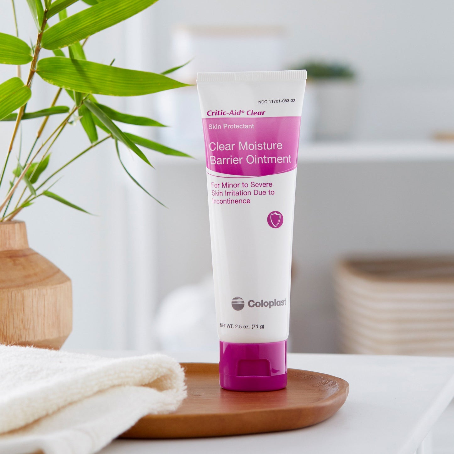 Critic-Aid® Clear Skin Protectant with CMC 2.5 oz. Tube Scented Ointment CHG Compatible (697306_CS)