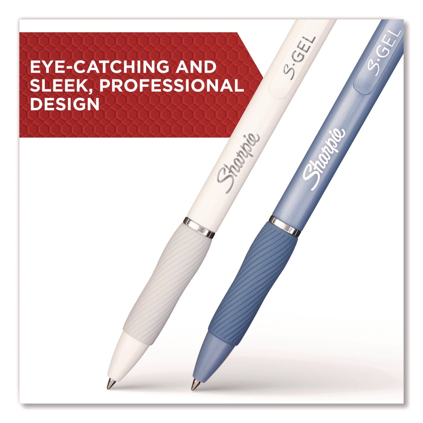 sharpie-s-gel-s-gel-gel-pen-retractable-medium-0-7-mm-black-blue-ink-black-gray-white-barrels-12-pack-san2129832_9