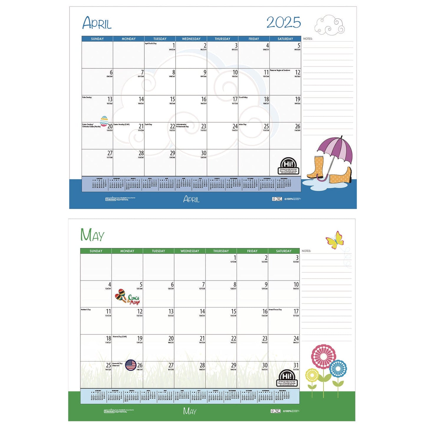 house-of-doolittle-recycled-academic-year-desk-pad-calendar-num-hod1395_6
