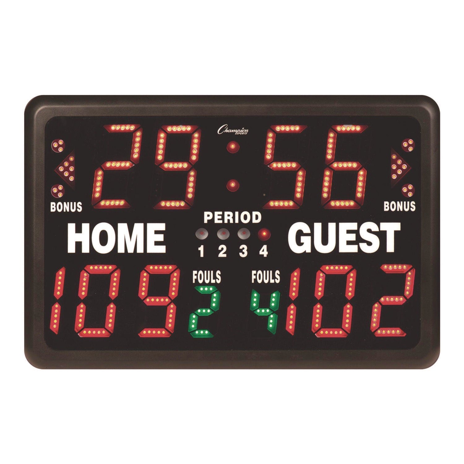 champion-sports-tabletop-indoor-electronic-scoreboard-24-x-16-x-10-black-face-red-green-yellow-graphics-csit90_1
