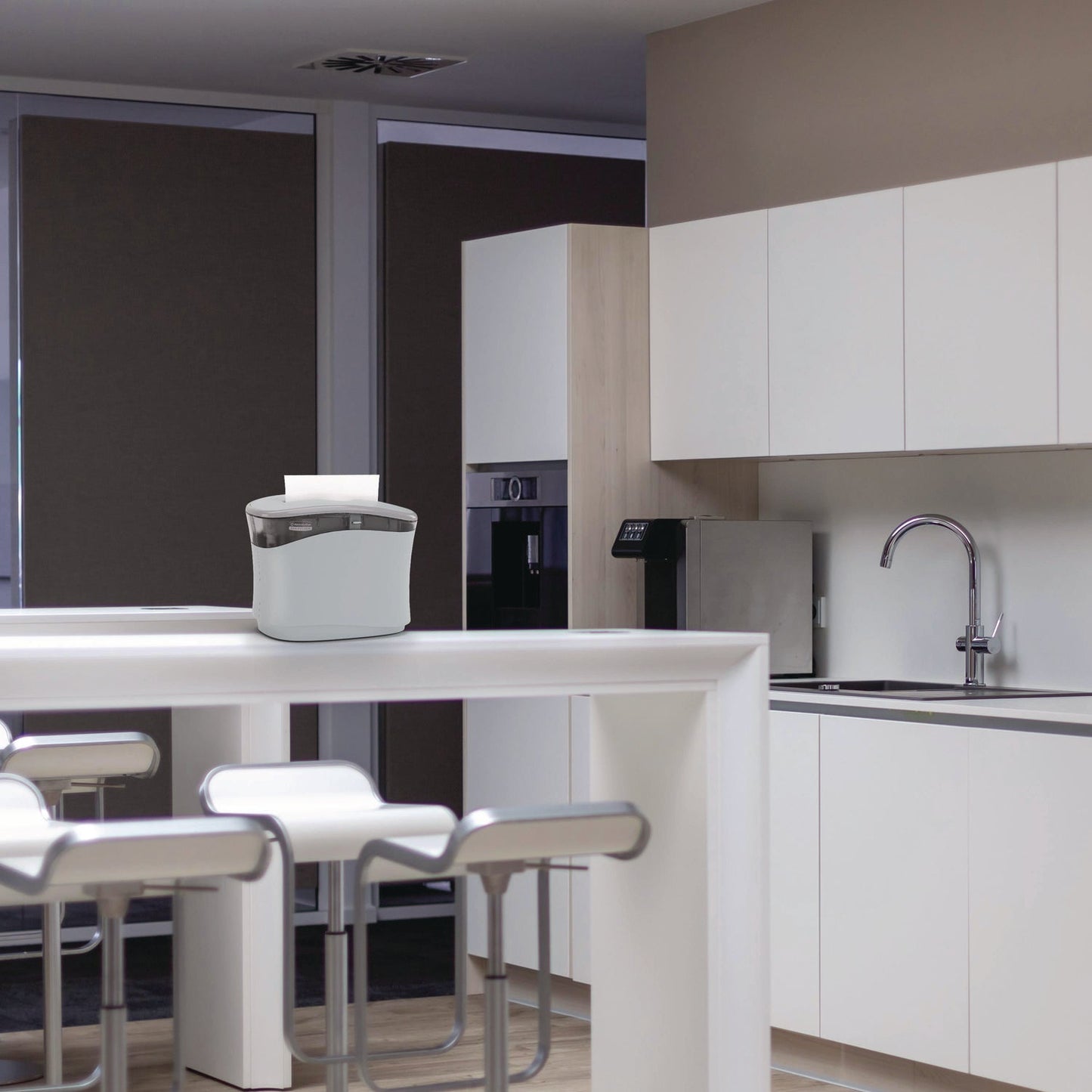 kleenex-reveal-countertop-folded-towel-dispenser-13-3-x-5-2-x-9-gray-kcc55760_5