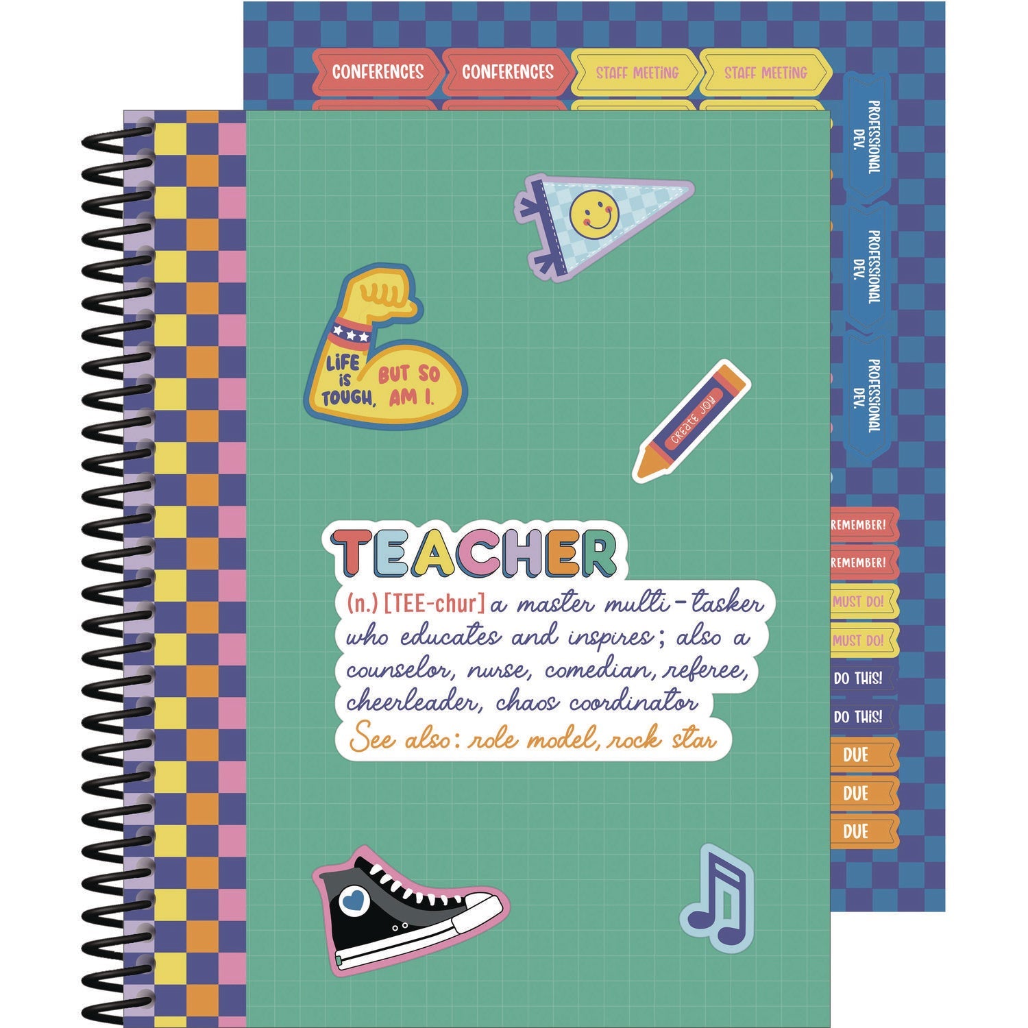 carson-dellosa-education-teacher-planners-weekly-monthly-two-page-spread-11-x-8-5-multicolor-cover-we-stick-together-theme-cdp105050_1