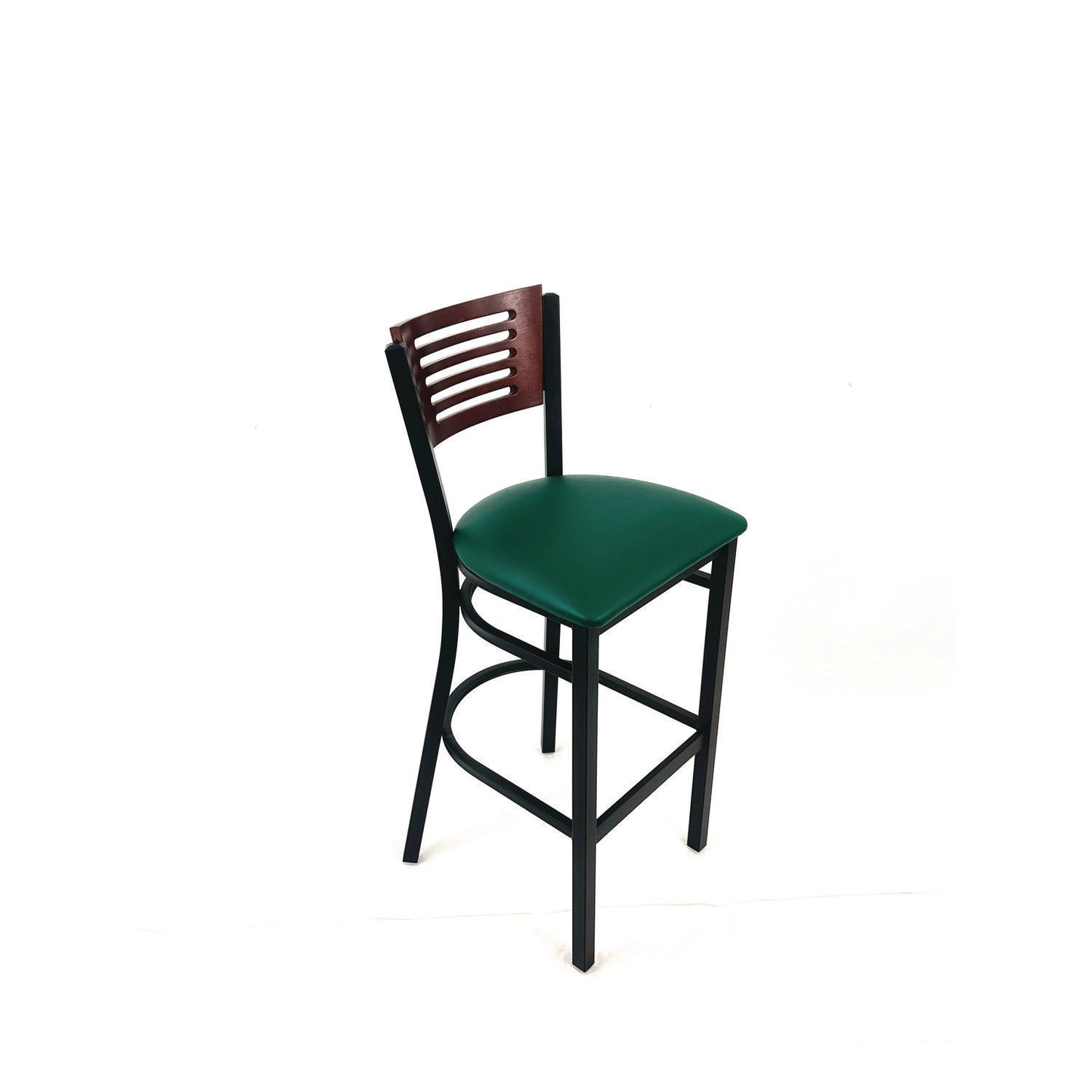 jmc-furniture-jones-river-series-barstool-supports-up-to-300-lb-28-5-seat-height-green-seat-dark-mahogany-back-black-base-jmcjrbbvgrnb_3