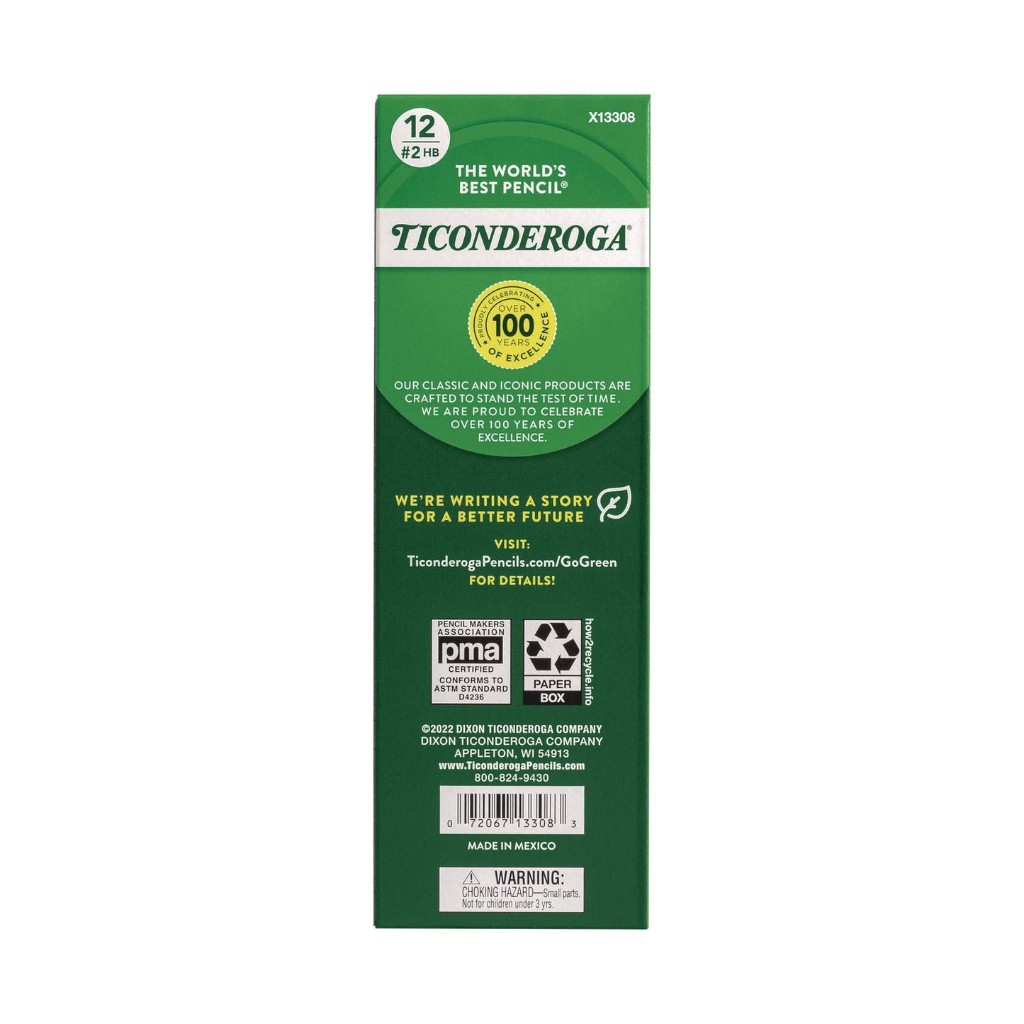 dixon-r-ticonderoga-beginners-woodcase-pencil-with-eraser-and-microban-hb-2-black-lead-yellow-barrel-12-pack-dix133080002_5