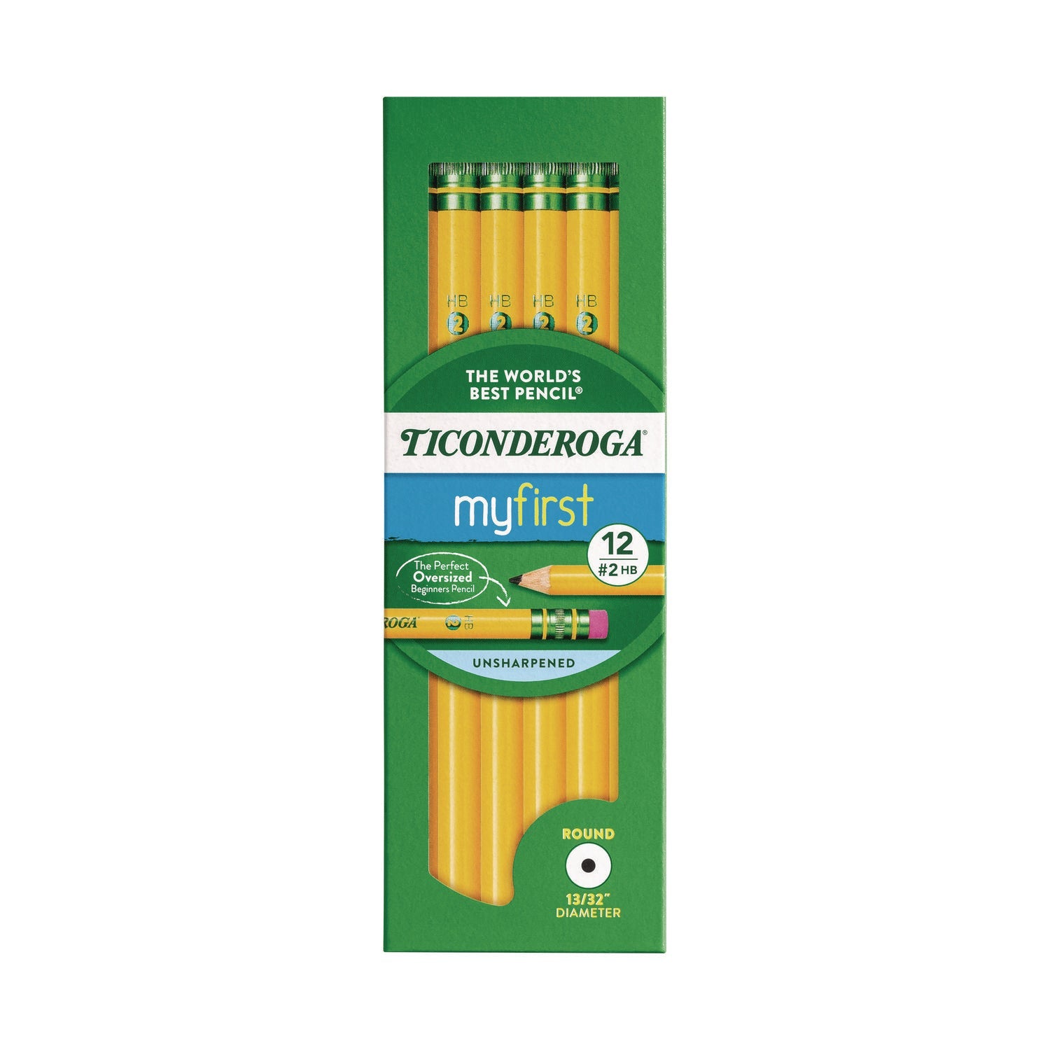 dixon-r-ticonderoga-beginners-woodcase-pencil-with-eraser-and-microban-hb-2-black-lead-yellow-barrel-12-pack-dix133080002_1