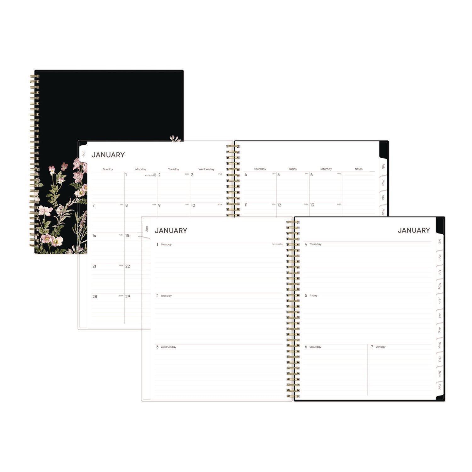 blue-sky-nevaeh-weekly-monthly-planner-floral-artwork-11-x-8-5-black-multicolor-cover-12-month-jan-to-dec-2025-bls143945_1