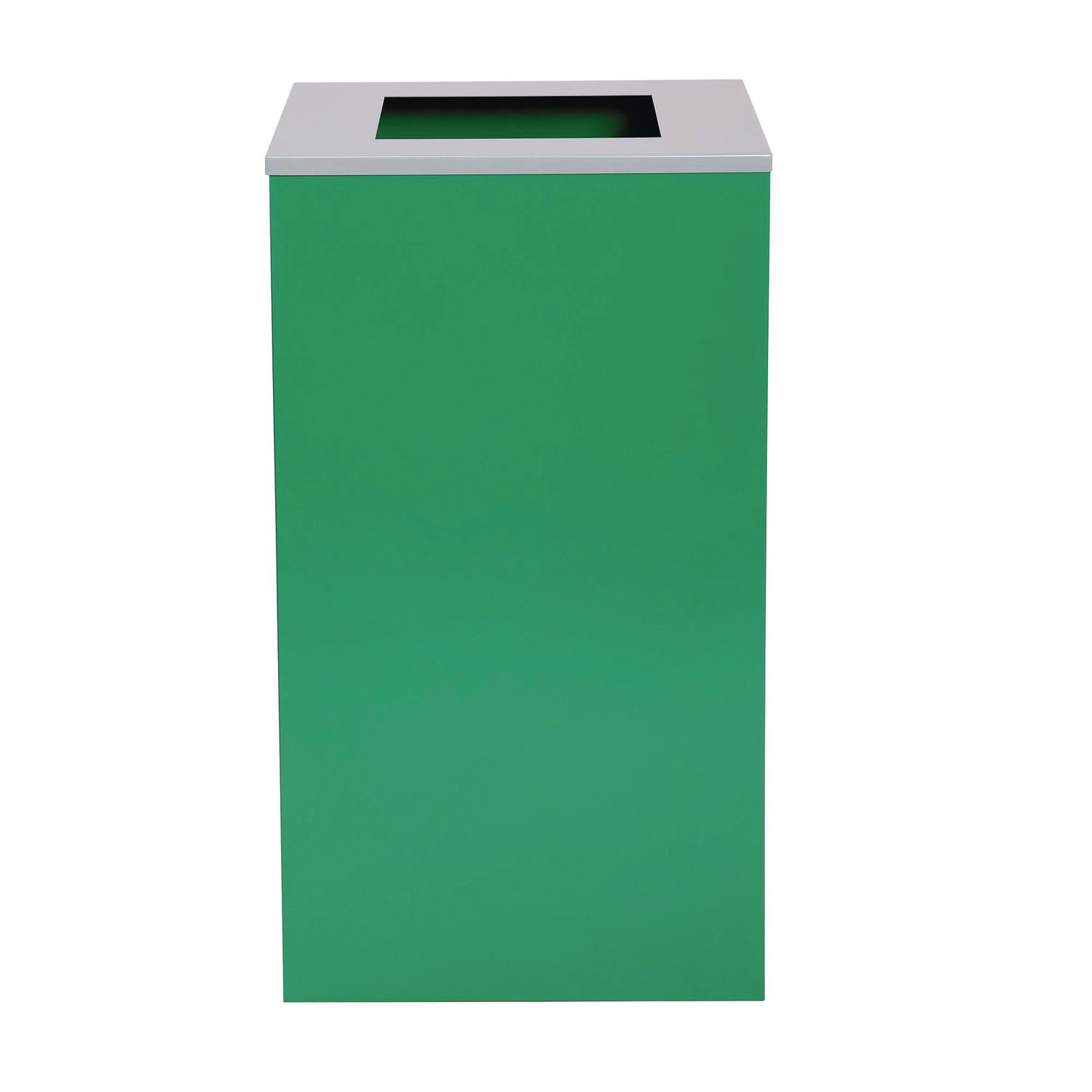alpine-industries-29-gallon-trash-recycling-cans-steel-green-can-with-square-lid-alh4450kitgrns_1