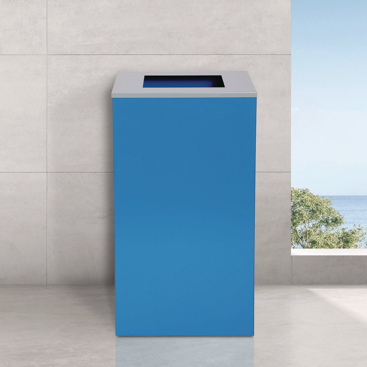 alpine-industries-29-gallon-trash-recycling-cans-steel-blue-can-with-square-lid-alh4450kitblus_11