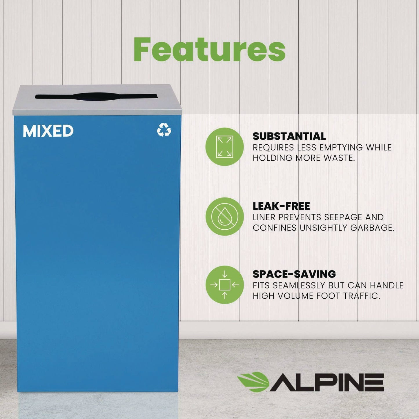 alpine-industries-29-gallon-trash-recycling-cans-steel-blue-mixed-recycling-can-with-mixed-lid-alh4450kitblumm_7
