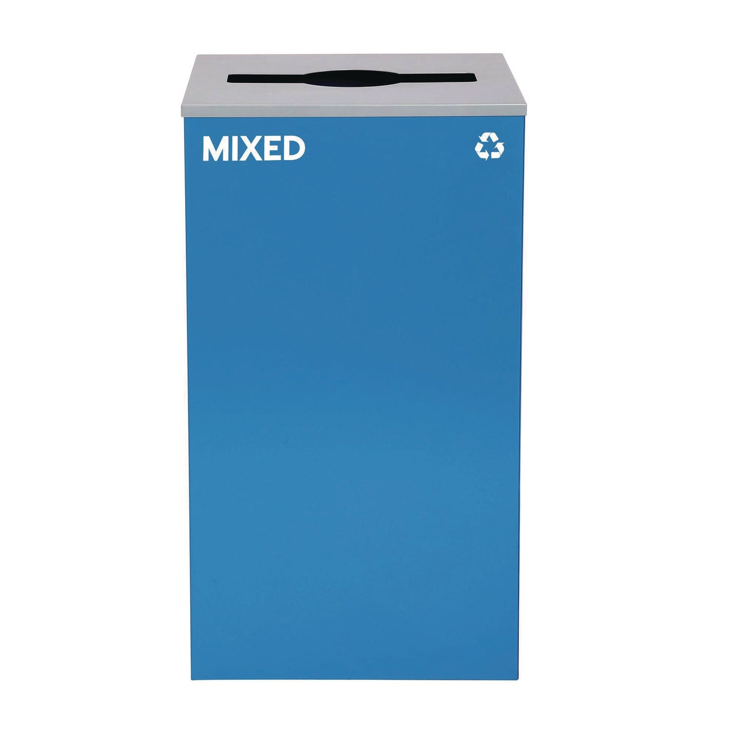 alpine-industries-29-gallon-trash-recycling-cans-steel-blue-mixed-recycling-can-with-mixed-lid-alh4450kitblumm_1