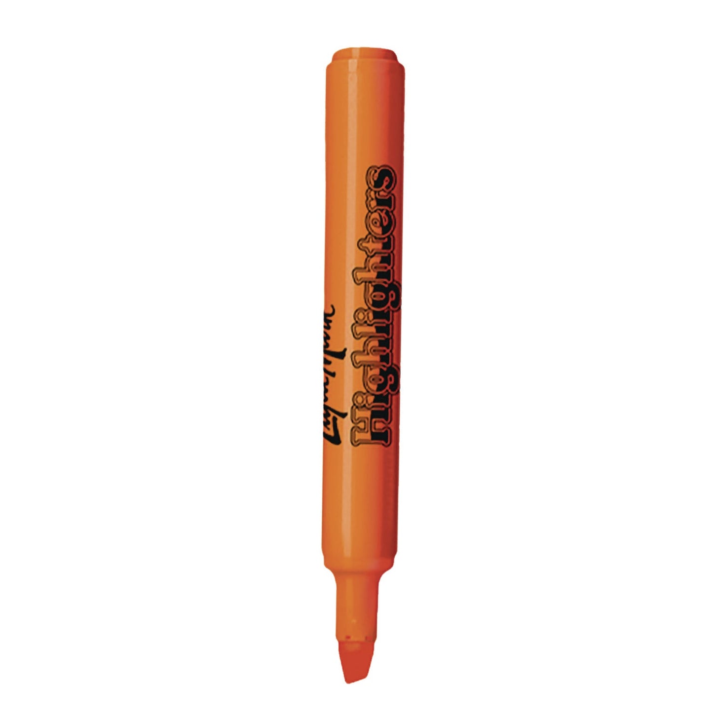 liqui-mark-r-tank-fluorescent-highlighter-orange-ink-chisel-tip-orange-barrel-dozen-lqm60625_3