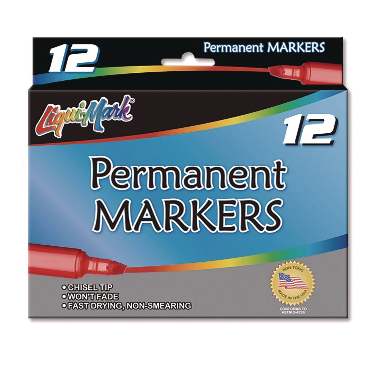 liqui-mark-r-permanent-marker-chisel-tip-black-dozen-lqm91201_1