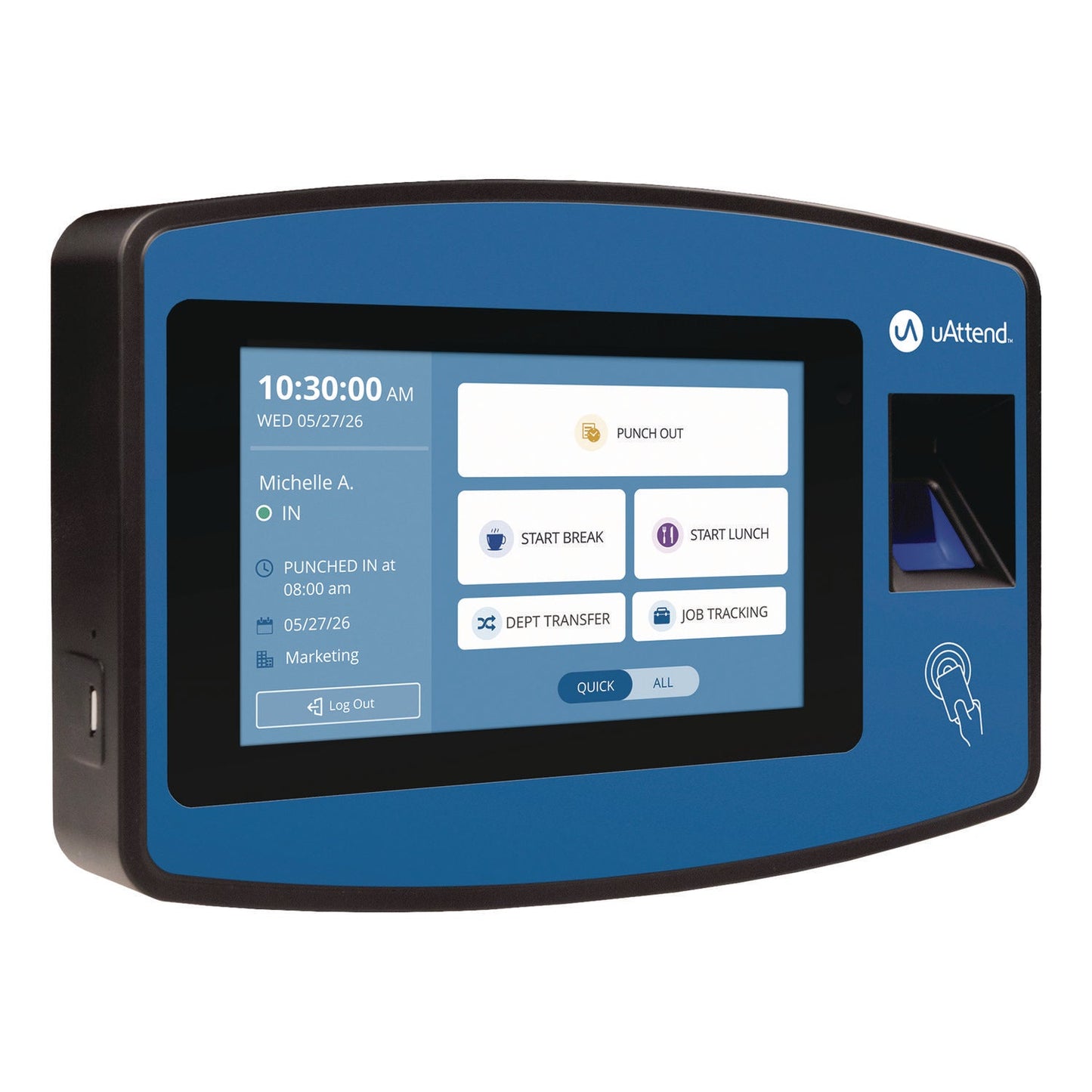 uattend-biometric-fingerprint-touch-tablet-time-clock-system-unlimited-employees-black-blue-ppz2500_2