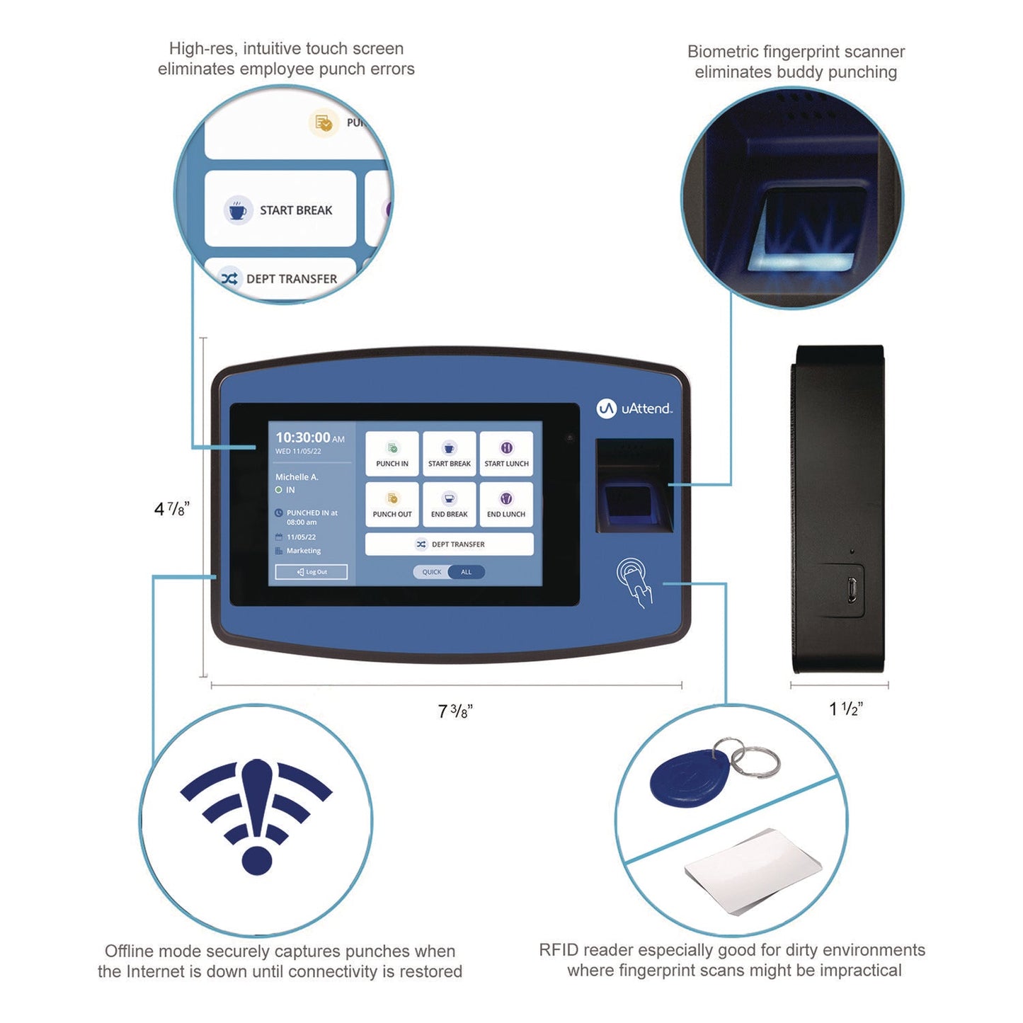 uattend-biometric-fingerprint-touch-tablet-time-clock-system-unlimited-employees-black-blue-ppz2500_5