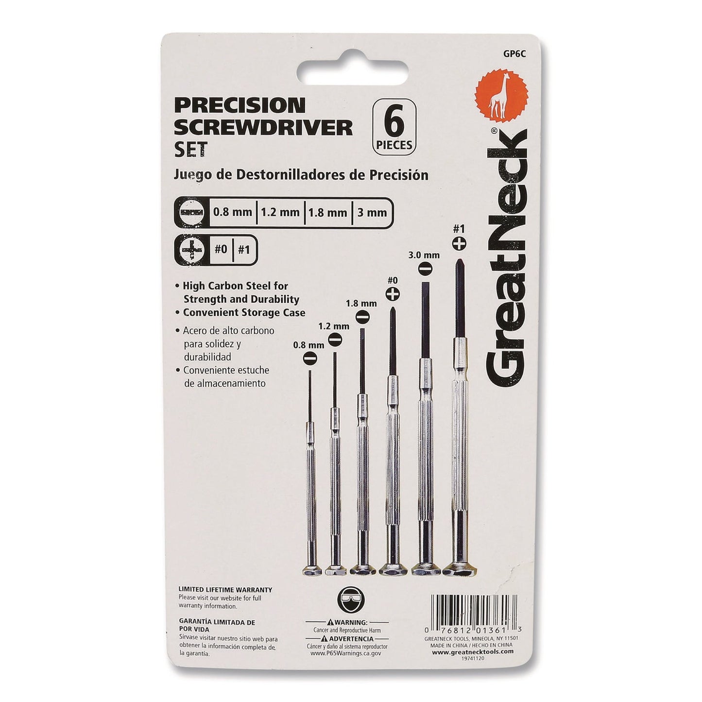 great-neck-r-precision-screwdriver-set-six-piece-phillips-slotted-assorted-lengths-polished-steel-handles-gnsgp6c_11