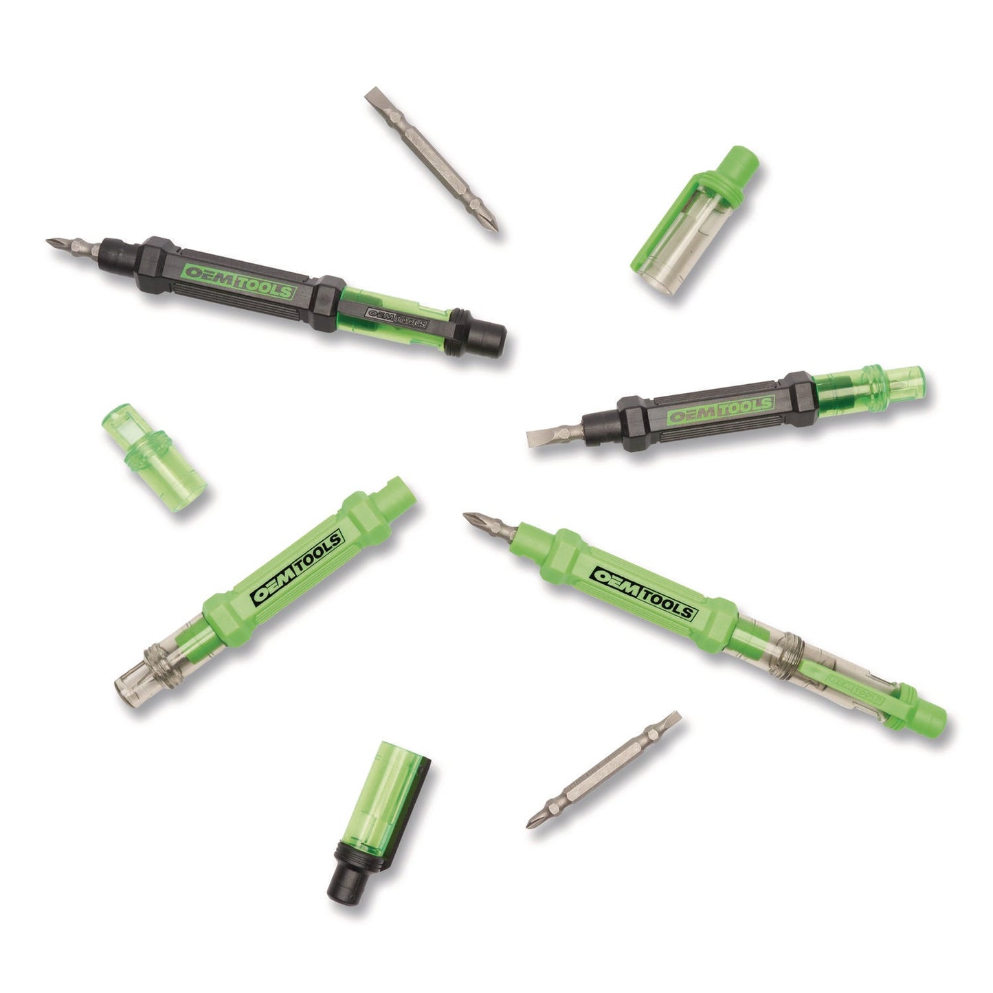 oemtools-r-6-way-pen-style-screw-nut-driver-phillips-slotted-bits-metric-sockets-5-38-long-black-green-green-clear-4-pack-gns22537_8