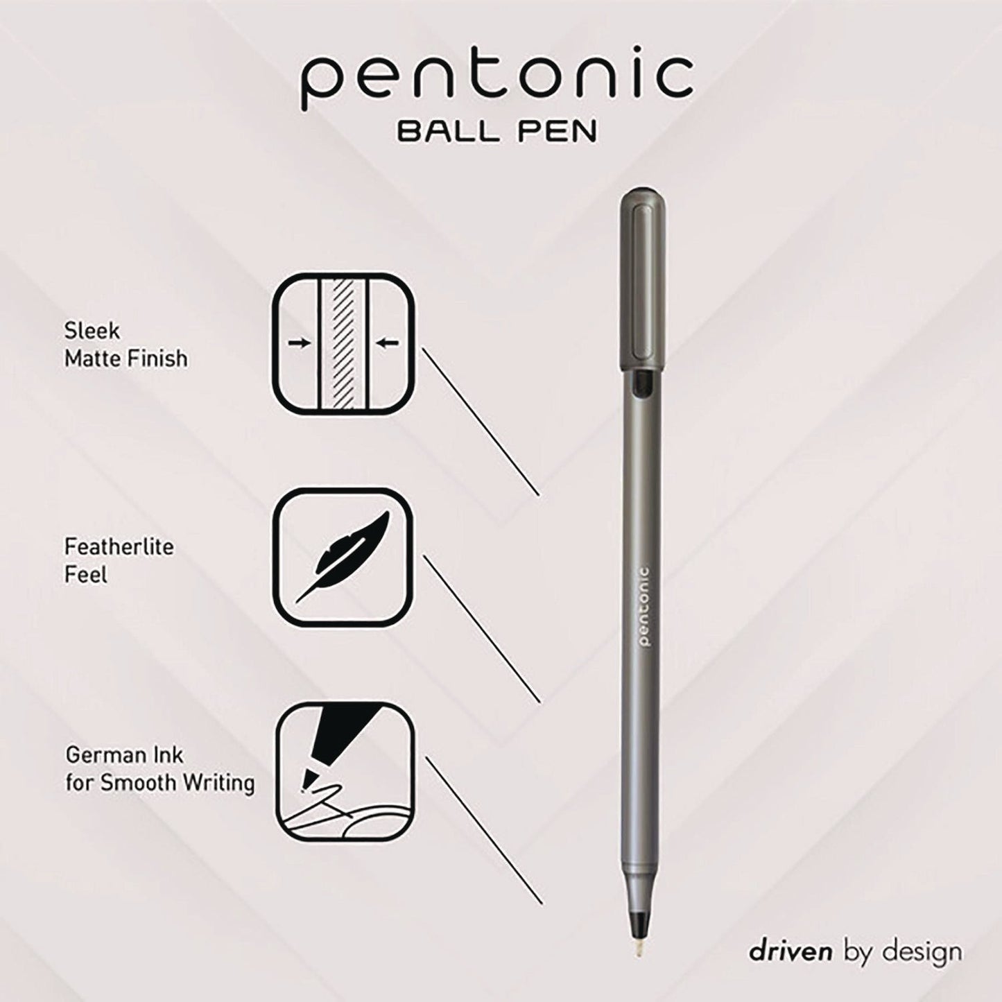 tops-pentonic-medium-point-ballpoint-pen-1-mm-black-ink-charcoal-barrel-25-pack-pnt12128_2