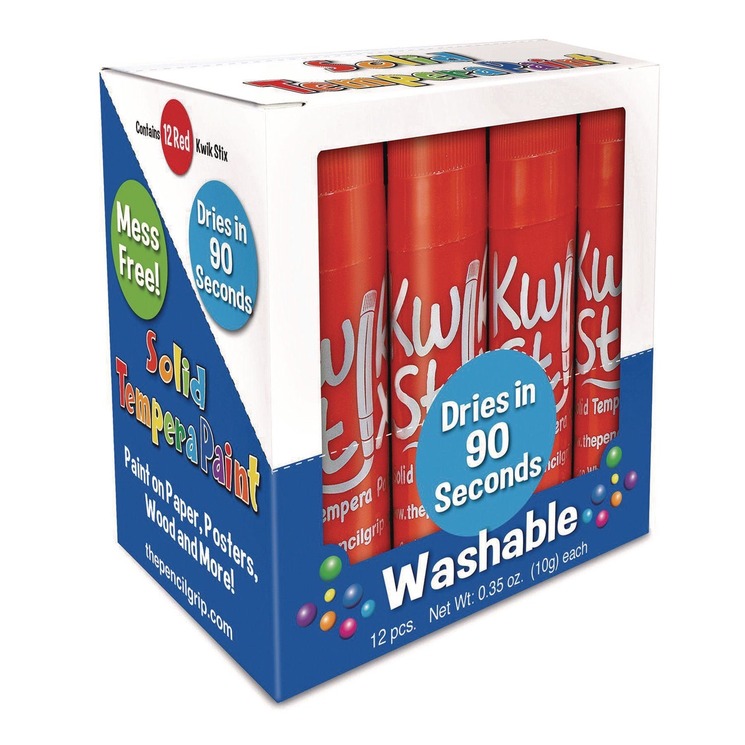 tpg-creations-kwik-stix-single-color-pack-0-7-x-3-5-red-12-pack-12-packs-carton-tpg6002012_1