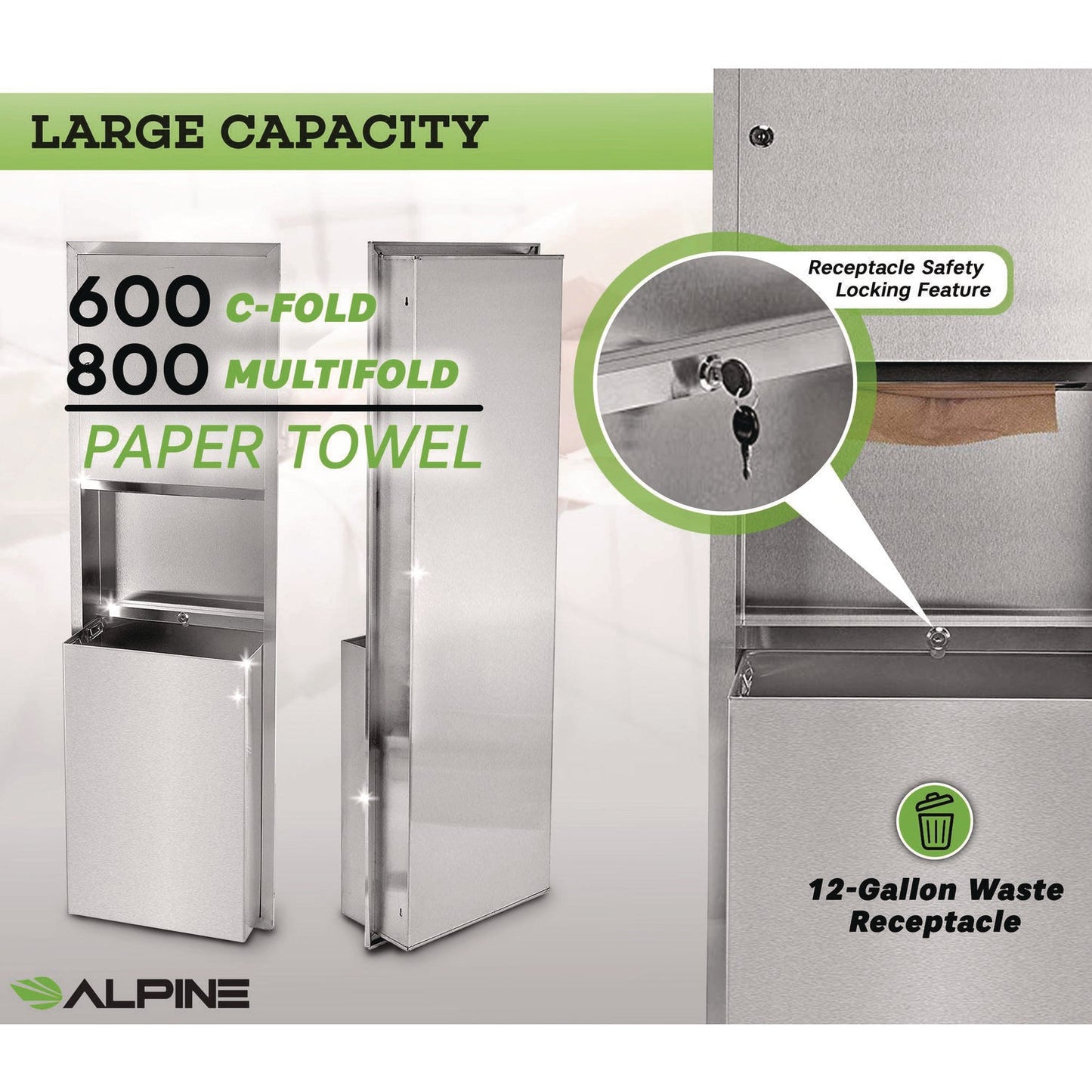 alpine-industries-stainless-steel-recessed-paper-towel-dispenser-with-waste-receptacle-56-x-4-x-17-alhalp492_7