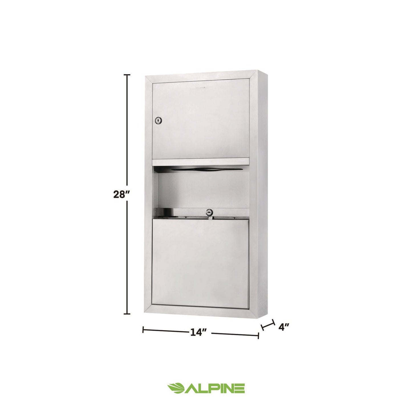 alpine-industries-stainless-steel-surface-mounted-paper-towel-dispenser-with-waste-receptacle-28-x-4-x-14-alhalp494_2