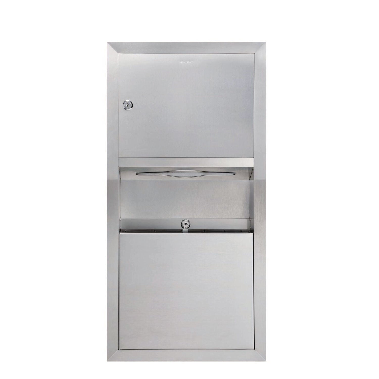 alpine-industries-recessed-commercial-paper-towel-dispenser-with-2-gal-waste-receptacle-28-x-4-3-x-14-stainless-steel-alhalp495_1