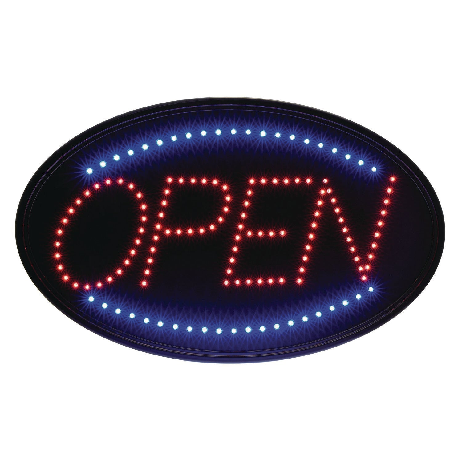 alpine-industries-led-oval-open-sign-23-x-14-black-frame-blue-red-graphics-alhalp49702_1