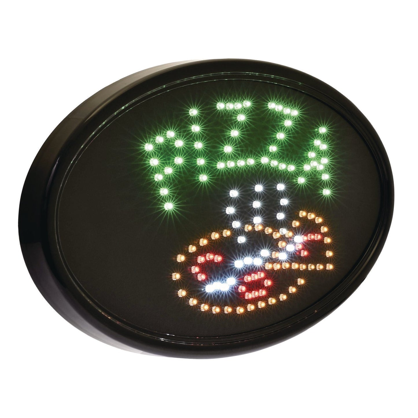 alpine-industries-led-oval-pizza-sign-23-x-14-black-frame-green-orange-red-white-graphics-alhalp49707_3