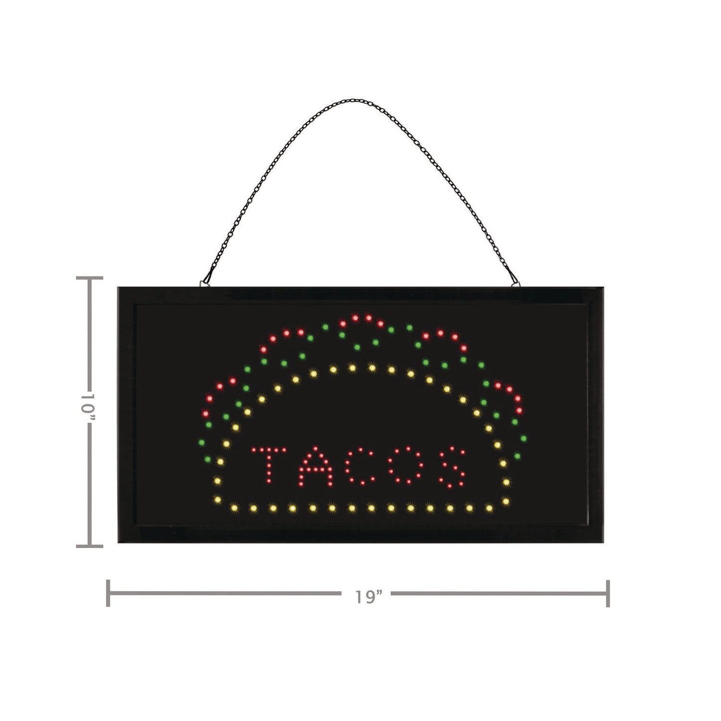 alpine-industries-led-rectangular-taco-sign-19-x-10-black-frame-green-red-yellow-graphics-alhalp49711_7