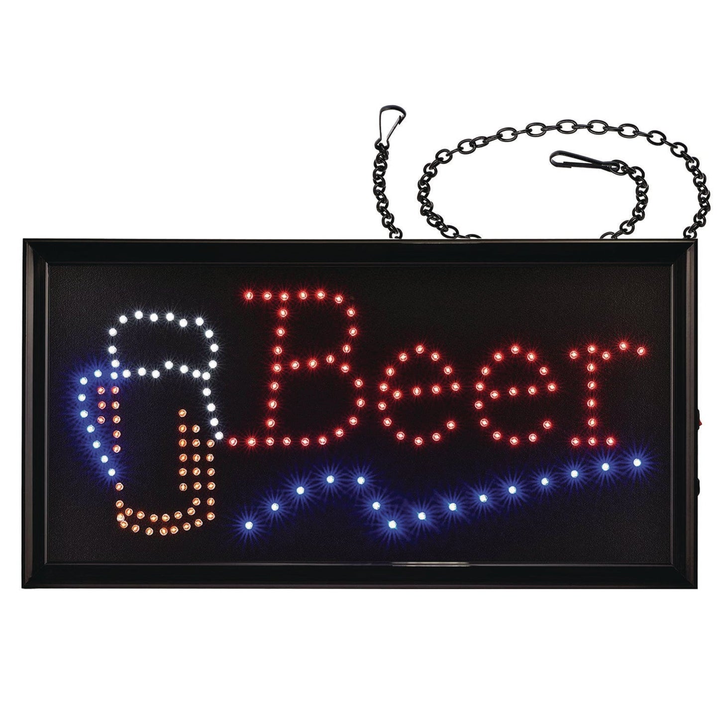 alpine-industries-led-rectangular-beer-sign-19-x-10-black-frame-blue-green-orange-red-white-graphics-alhalp49714_1