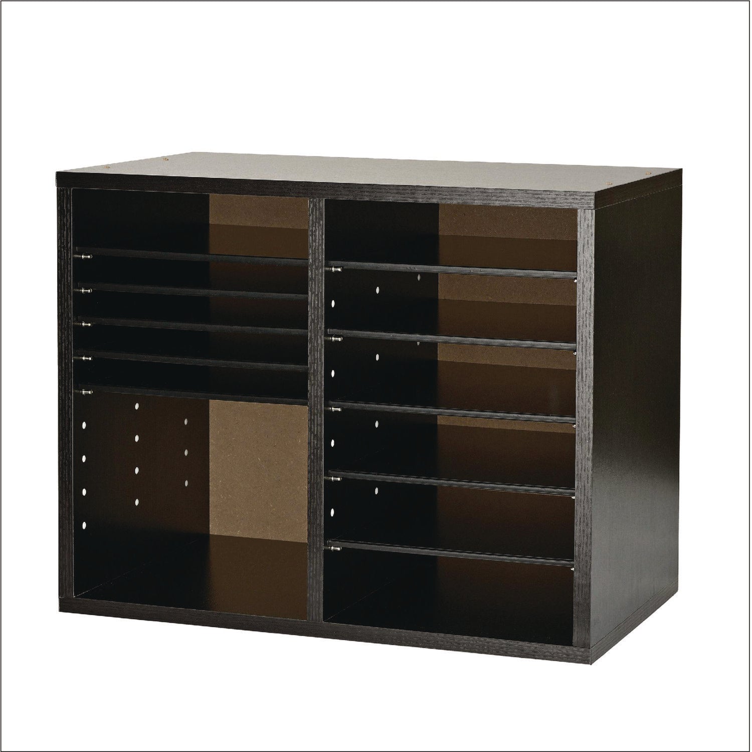 adiroffice-wood-adjustable-12-compartment-literature-organizer-12-sections-letter-size-20-x-11-8-x-16-3-black-alhi50012blk_1